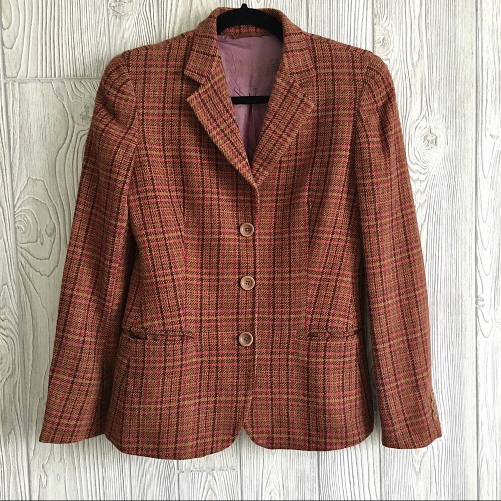 MAXMARA Size 4 Alpaca Wool Vtg Blazer